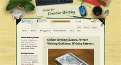 Desktop Screenshot of creativewritingcenter.com