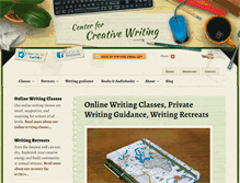 Tablet Screenshot of creativewritingcenter.com